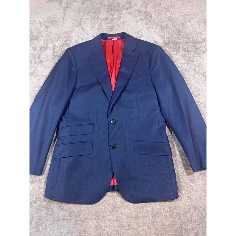 Suitsupply Sienna Blazer 38S Blue Vitale Barberis Canonico Wool Suit Jacket